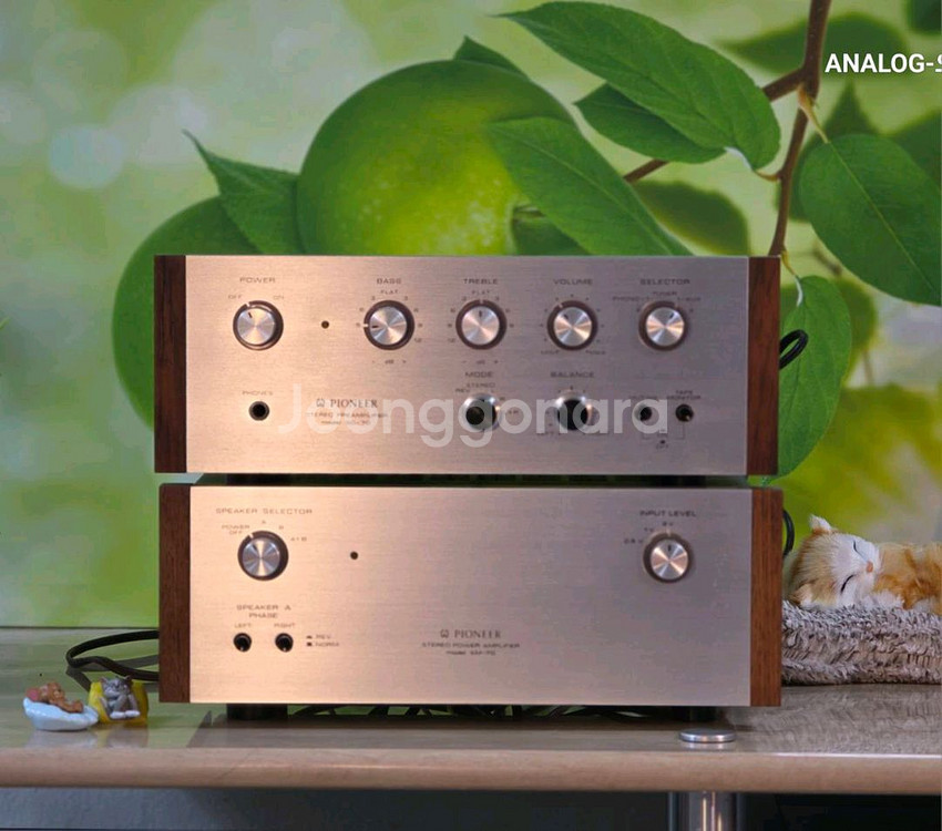 파이오니아 프리파워앰프 세트 SC70/SM70--1