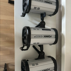 포맥스 HD600, E400 스튜디오 조명 세트