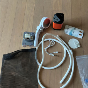 캠핑용 전동샤워기 펌프 (시험가동 1회) 이미지