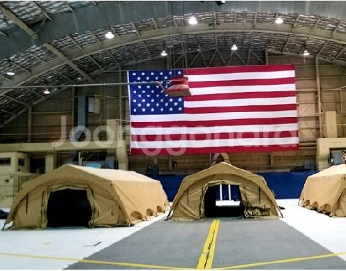 미군용 신형 대형 막사 텐트 (UTS Tent)--9