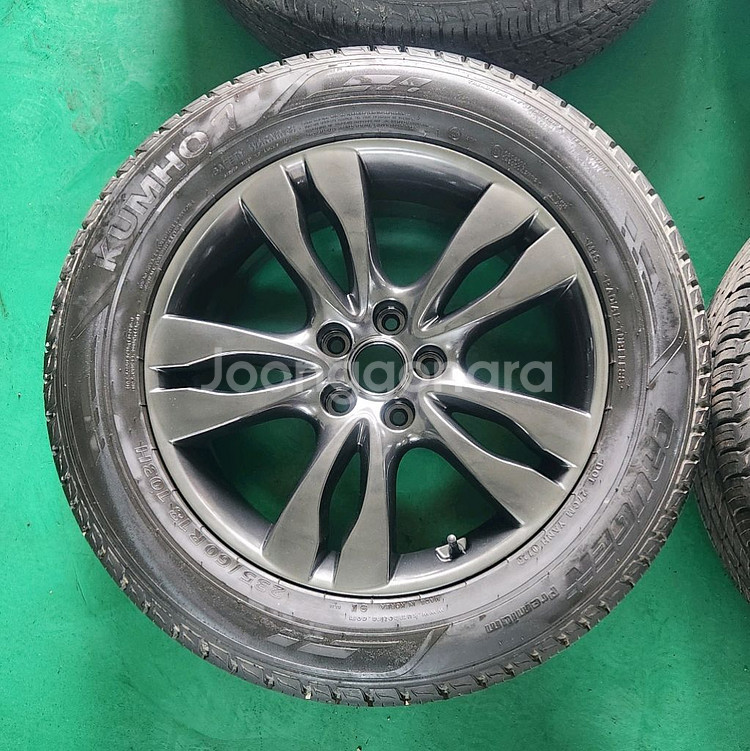 베라크루즈 18인치 고스트크롬 휠타이어 판매--2