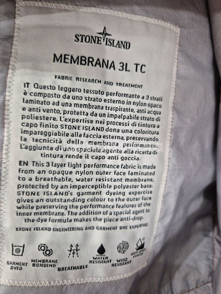 스톤아일랜드 멤브라나 3l tc--3