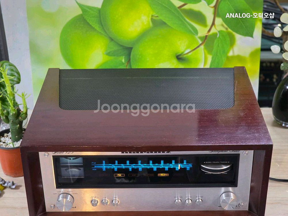 마란츠 모델125 고급 아날로그 튜너--6