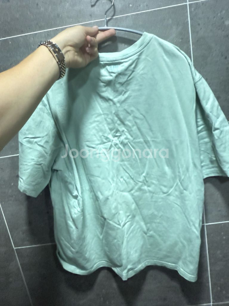 아미 반팔티 민트 L--1