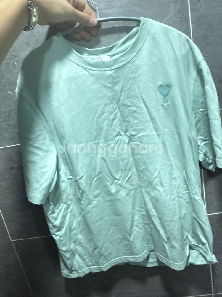 아미 반팔티 민트 L--0