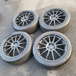 다이나믹 영국 정품 19인치 휠타이어 세트