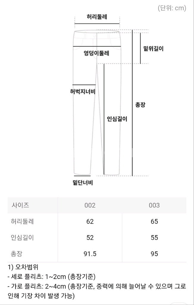 플리츠플리즈 바지 8월 먼슬리 팬츠 다크네이비 2사이즈--6