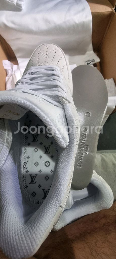 루이비통 나이키 에어포스1 로우 화이트 버질아블로280--7