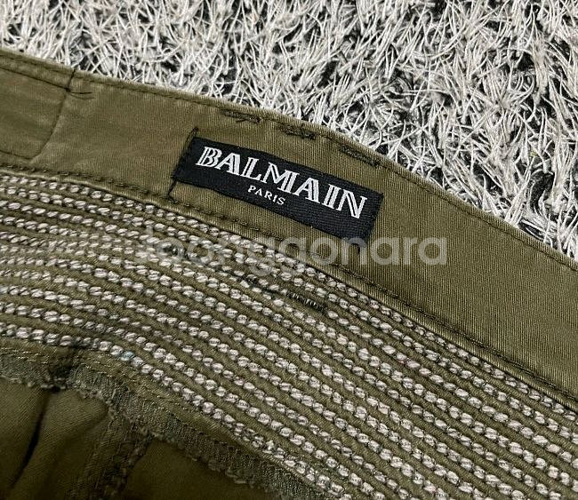 발망 바이커진 청바지 데님청바지 데님팬츠 34인치--3