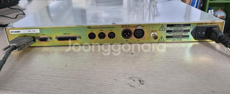 STUDER 타임코드 제네레이터 TC2--1