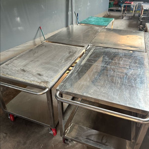 이동식 스텐304 손잡이형 작업대