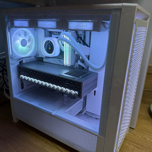 rx9070xt 9800x3d 풀 커세어 시스템