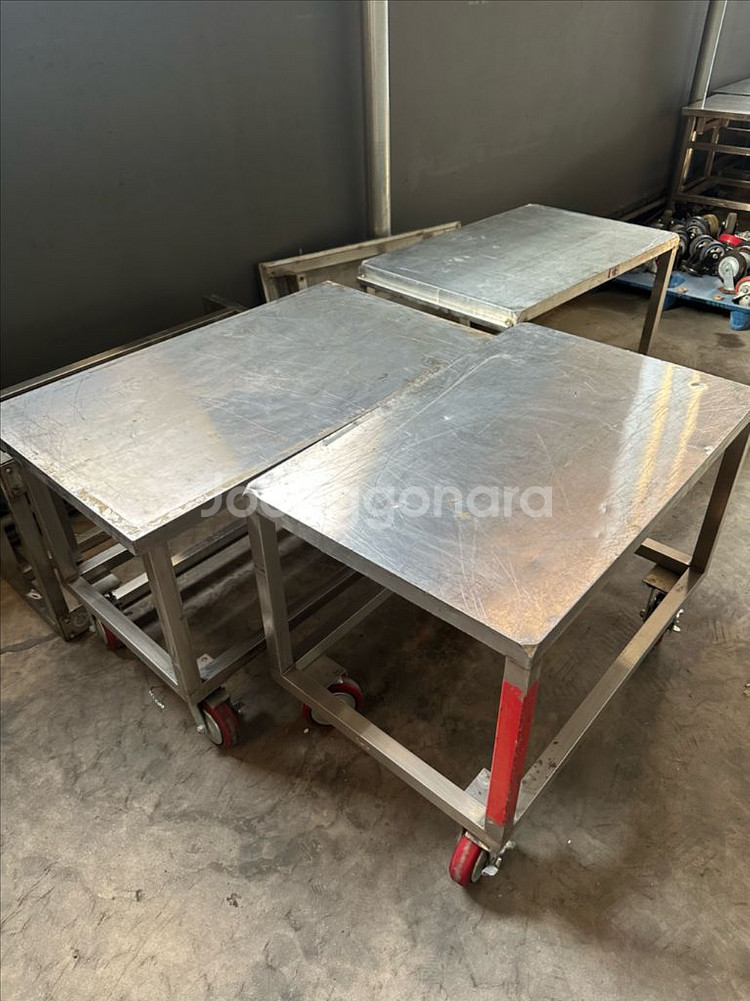 이동식 스텐304 일체형 작업대--0