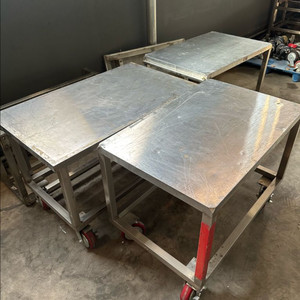 이동식 스텐304 일체형 작업대