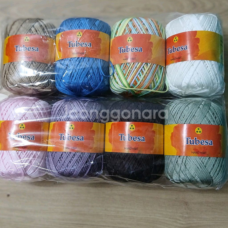 튜브사 뜨개실 미개봉 급처 무료배송 코바늘 인견--0