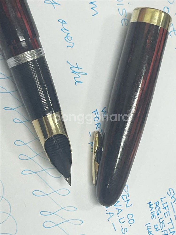 쉐퍼 만년필 터커웨이 Vac-Fill 카민 레드 14K--6