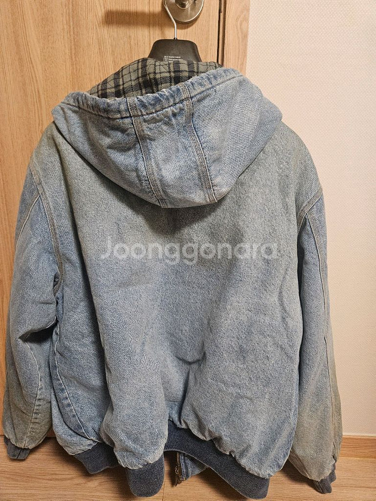 25fw 슈프림 데님 워크자켓 xl--4