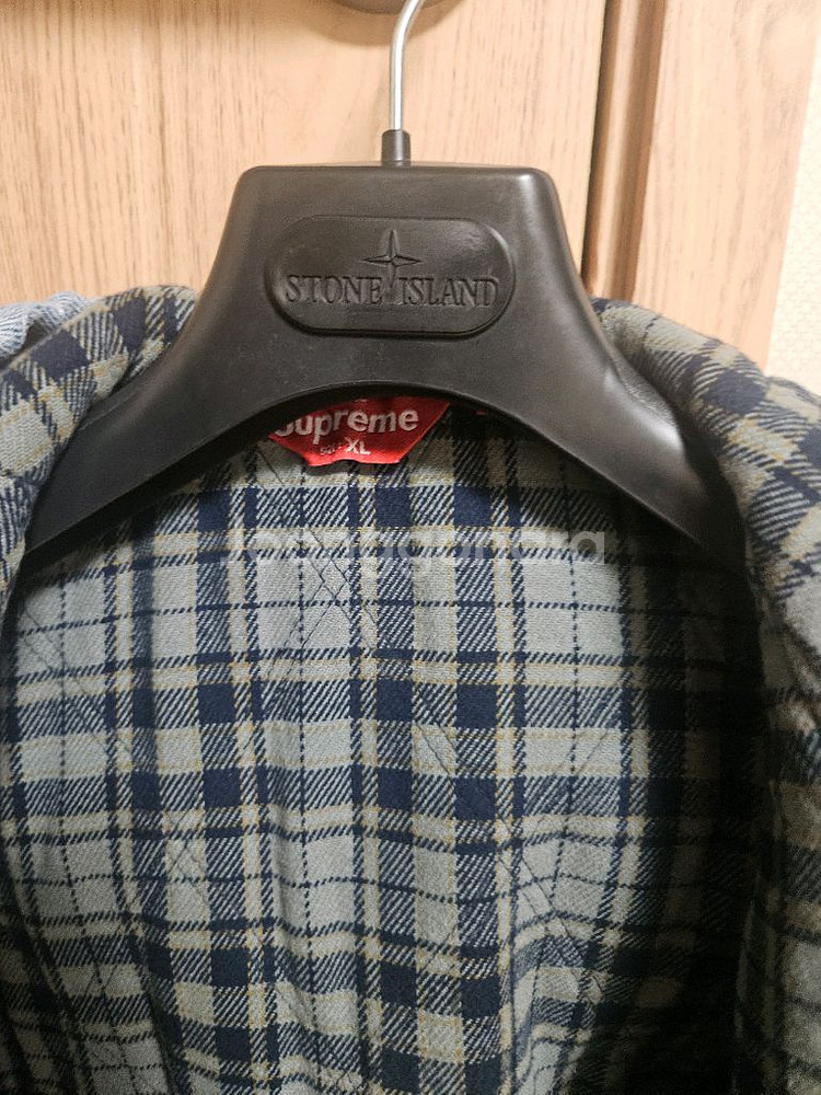 25fw 슈프림 데님 워크자켓 xl--3