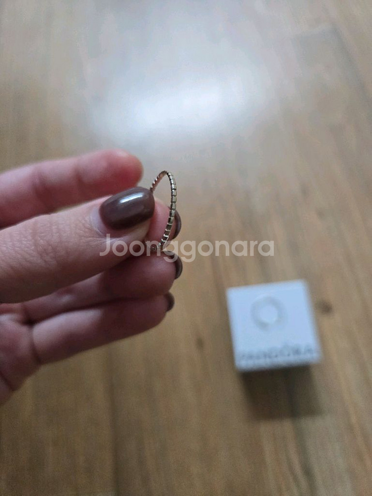 14k 리얼화이트반지 추석까지만19만원--4