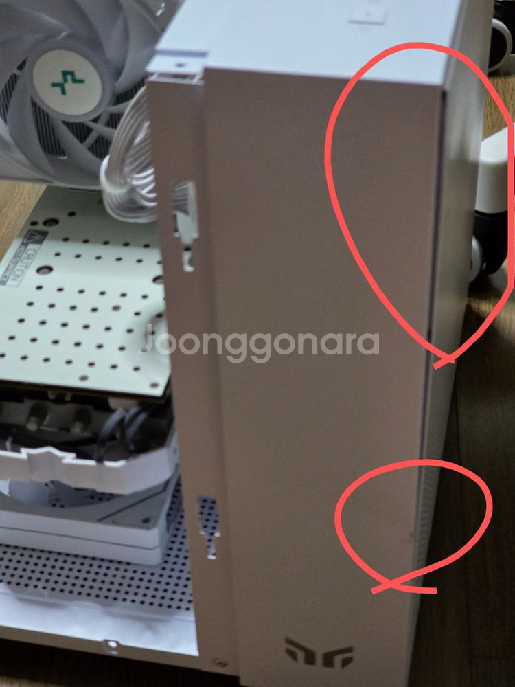 RTX 2070Super 3600X 화이트 PC 중고컴--2