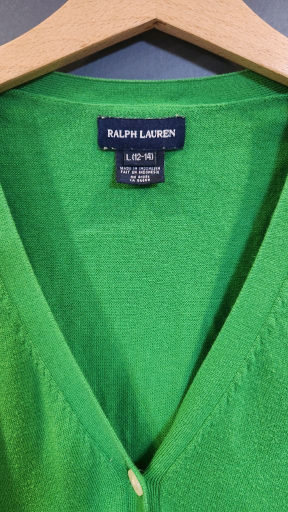 폴로 랄프로렌 키즈 여아 니트 가디건 L / 12-14 이미지