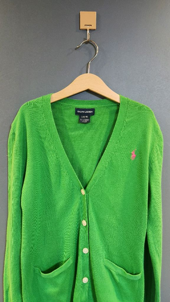 폴로 랄프로렌 키즈 여아 니트 가디건 L / 12-14 이미지