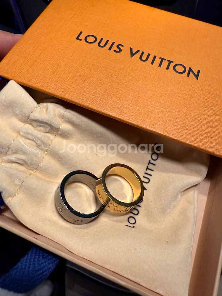 루이비통 인스팅트 반지 2개 세트 M사이즈--0