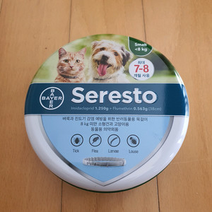Seresto 강아지/고양이 목걸이