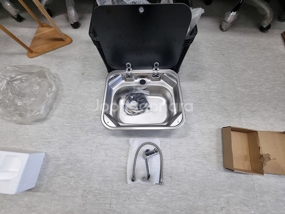 (새제품) 캠핑카용, 카라반용 싱크수전, 개수대--4