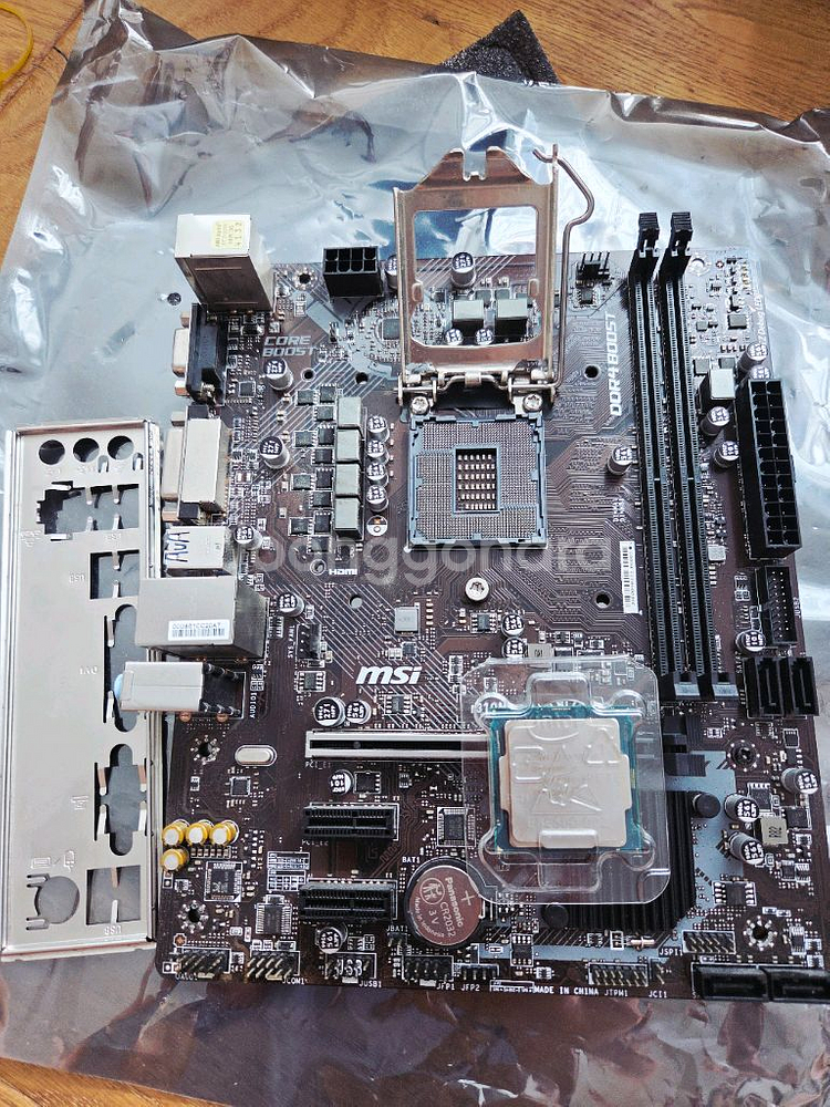 MSI H310m pro-plus 메인보드(전원x)--0