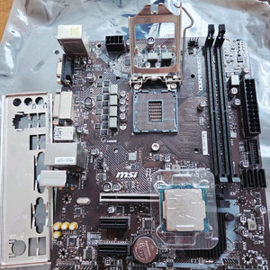 MSI H310m pro-plus 메인보드(전원x)