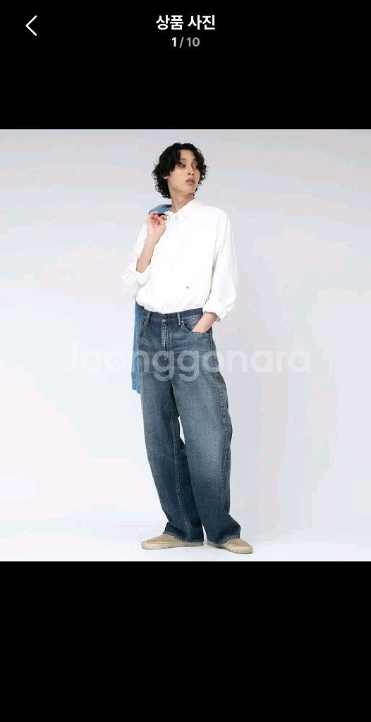 [34]나나미카 셀비지 데님팬츠 빈티지인디고--0