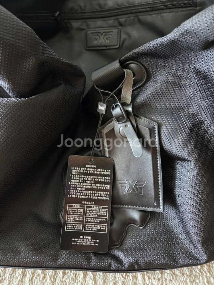 국내당일발송 pxg골프백 보스턴백 블랙 스컬--5