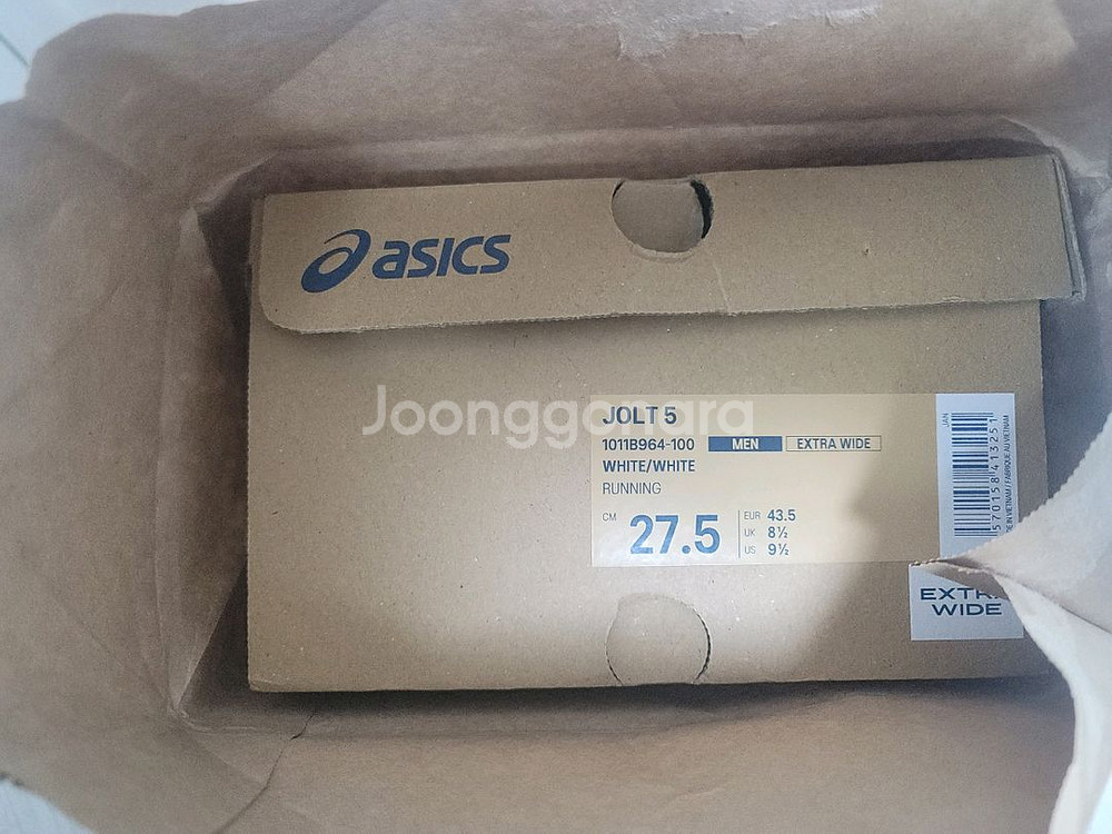 아식스 런닝화 275--4