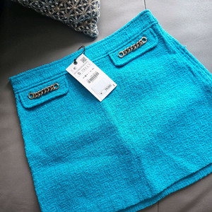 자라 트위드 스커트 센존 푸치 스타일 S사이즈 새상품