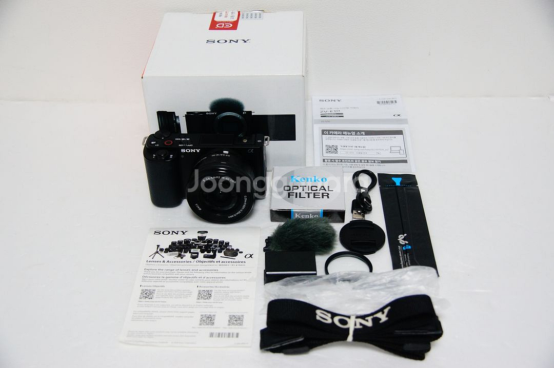 [소니] ZV-E10 블랙 3회사용 팝니다.(186컷)--0