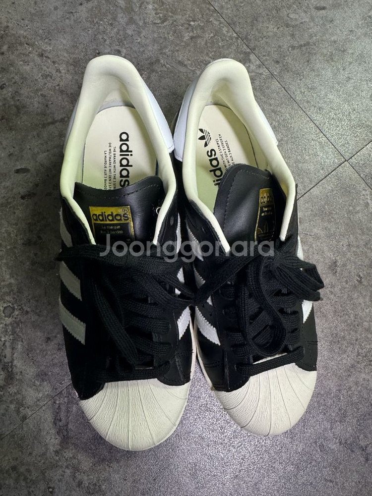 아디다스 슈퍼스타82 FI 코어 블랙(250mm)--0