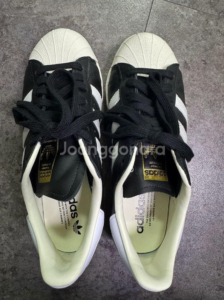 아디다스 슈퍼스타82 FI 코어 블랙(250mm)--1