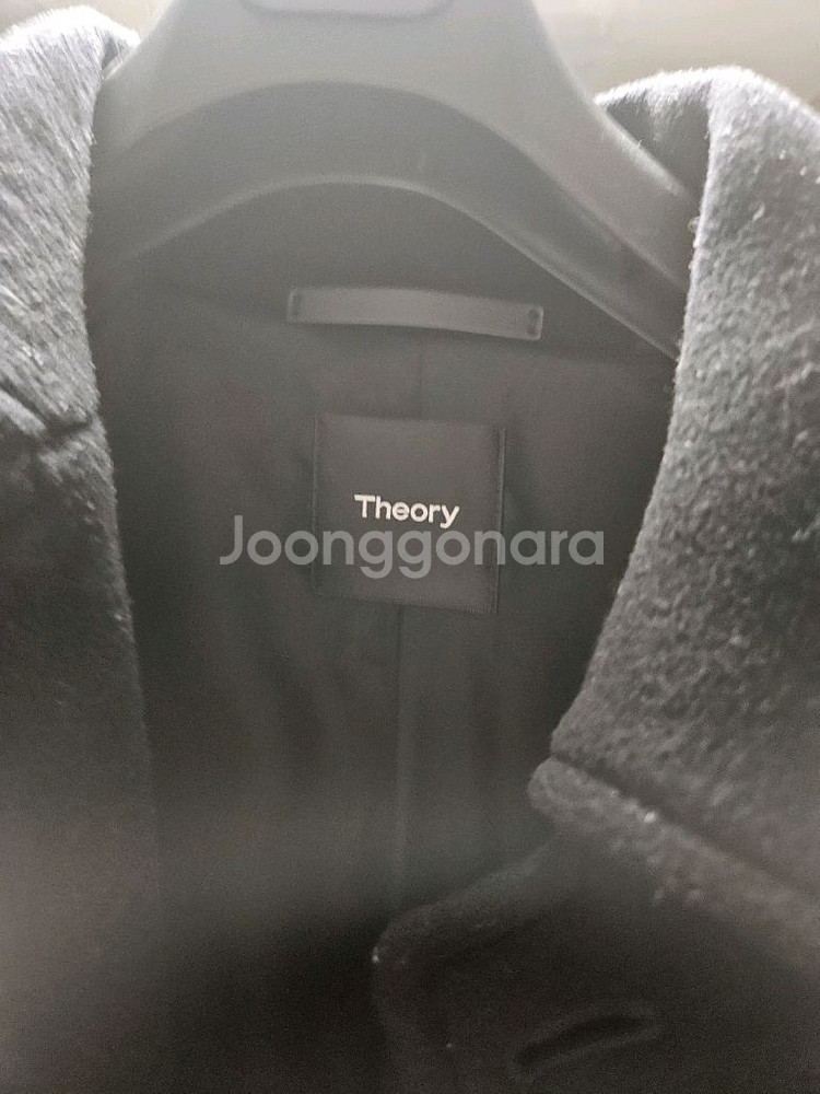 (최종가격)띠어리 오다기리조 발마칸 코트 판매 블랙 m--2