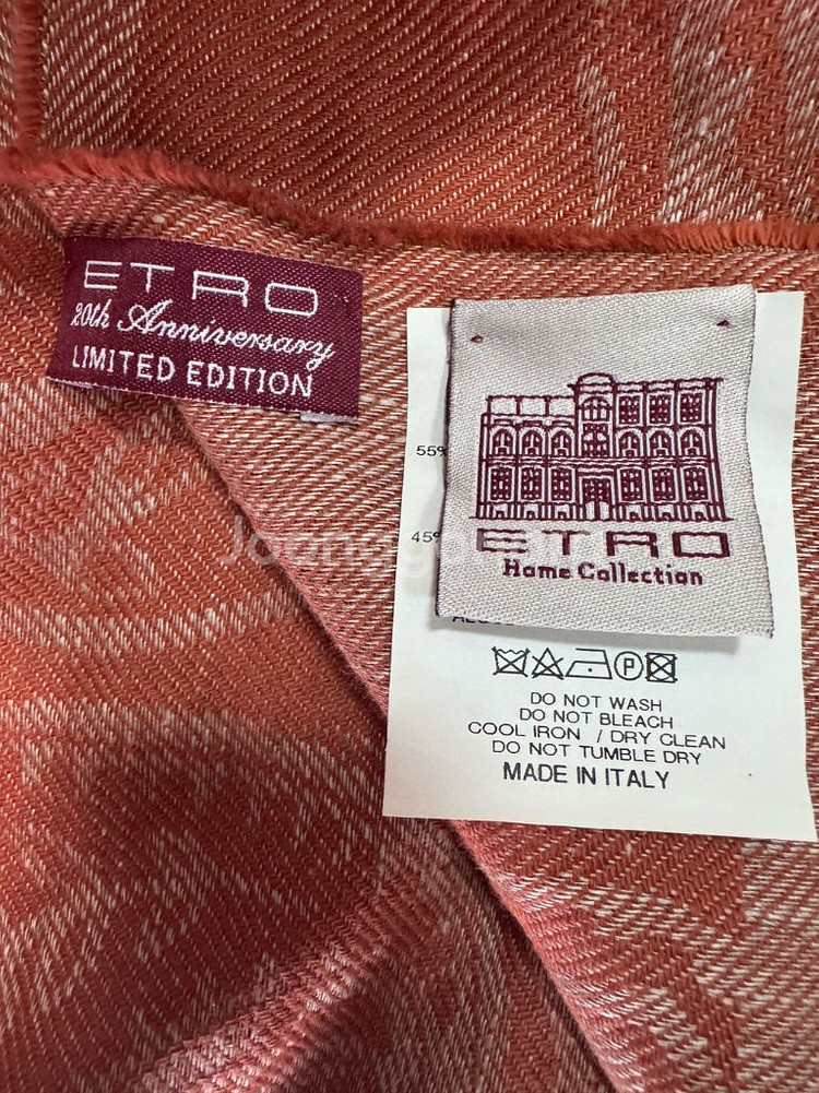 정품 에트로 ETRO 리미티드 에디션 페이즐리 머플러--2