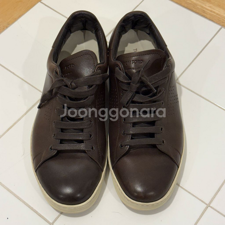 톰포드 WARWICK 워윅 그레인 레더 스니커즈 290--5