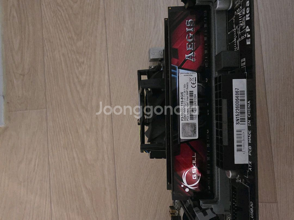 i7 4790k 메인보드 셋트 팝니다.--2