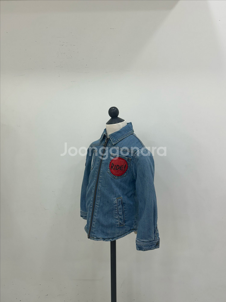 스텔라 맥카트니 키즈 기모 청자켓--2