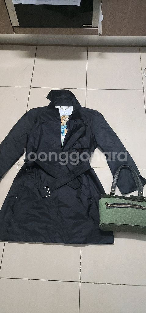 페라가모 여성 트렌치코트 77/ 버버리 퀼팅자켓 XL--0