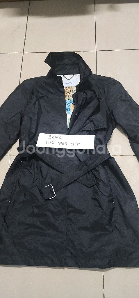페라가모 여성 트렌치코트 77/ 버버리 퀼팅자켓 XL--4