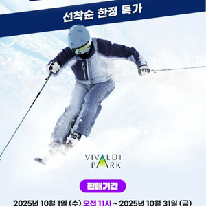 비발디파크 리미티드 락커+전용주차장+시즌권(자녀무제한)
