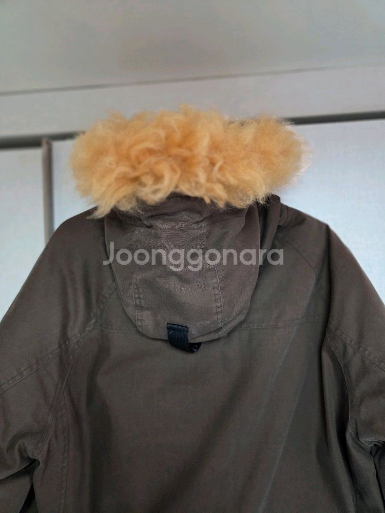 리트머스 양털퍼 후드패딩100~105--3