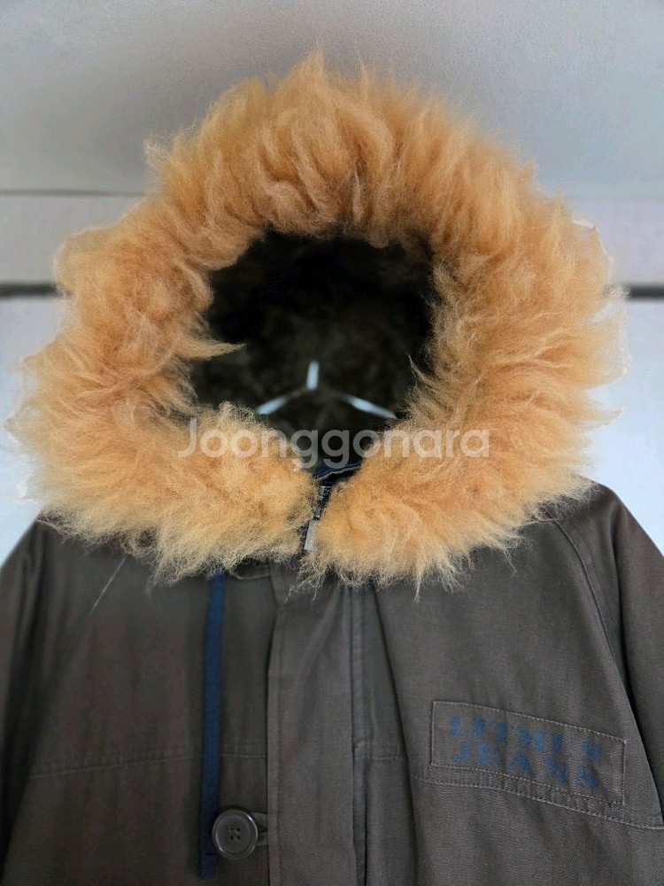 리트머스 양털퍼 후드패딩100~105--1