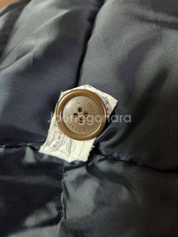 리트머스 양털퍼 후드패딩100~105--8