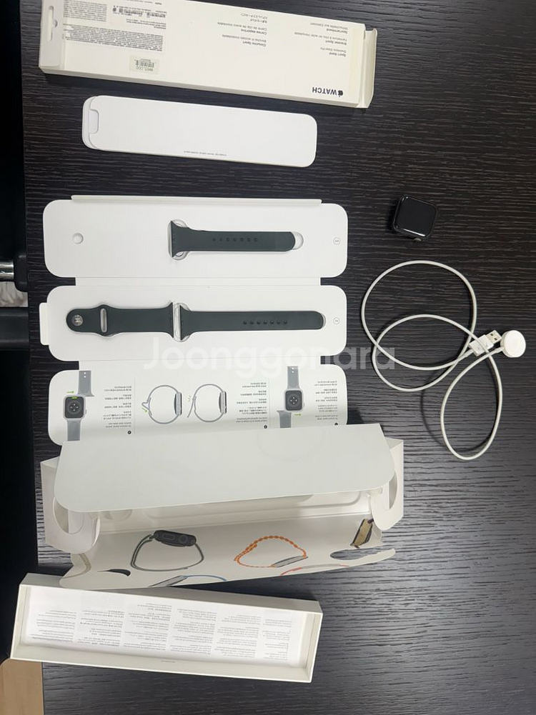 애플워치 6 44 셀룰러 풀박--0